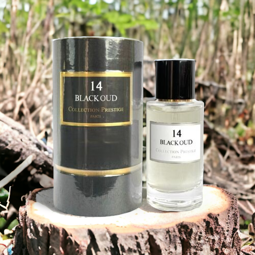 💎 Collection Prestige - N°14 Black Oud - 50ML 🌑 Eau💧 de Parfum 🌿 - Prestige Parfum Collection